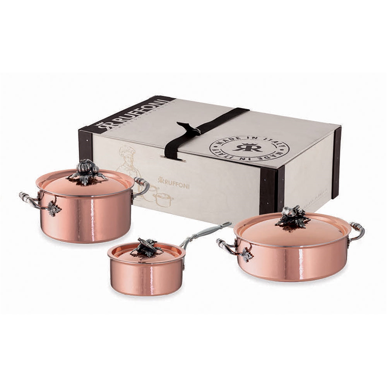 ruffoni opus cupra pannenset 3 delig