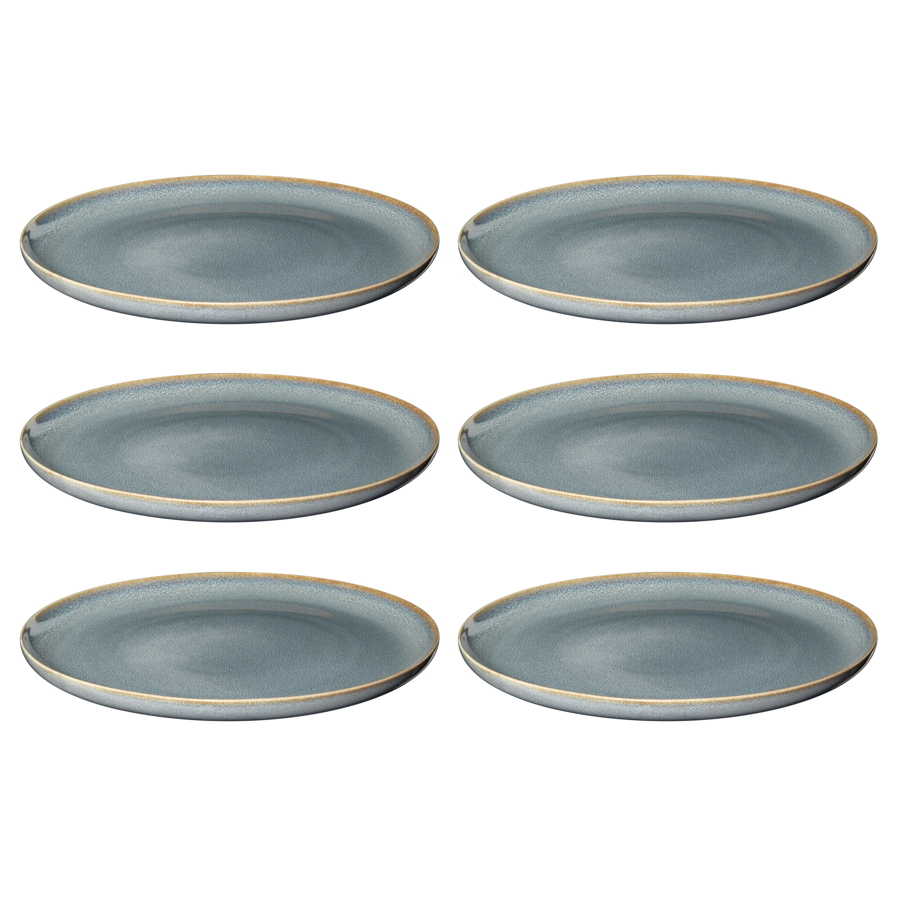 asa selection saisons dinerbord 265cm denim blue 6 stuks