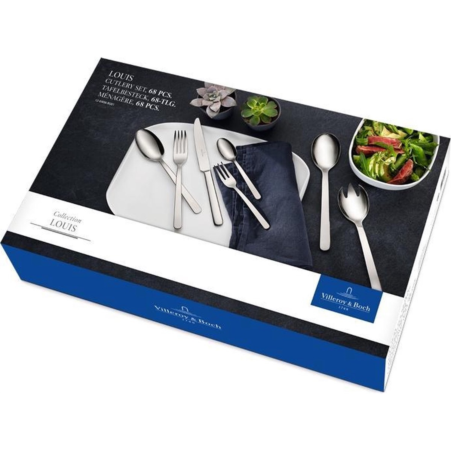 villeroy-boch-louis-bestekset-68-delig-gepolijst-rvs