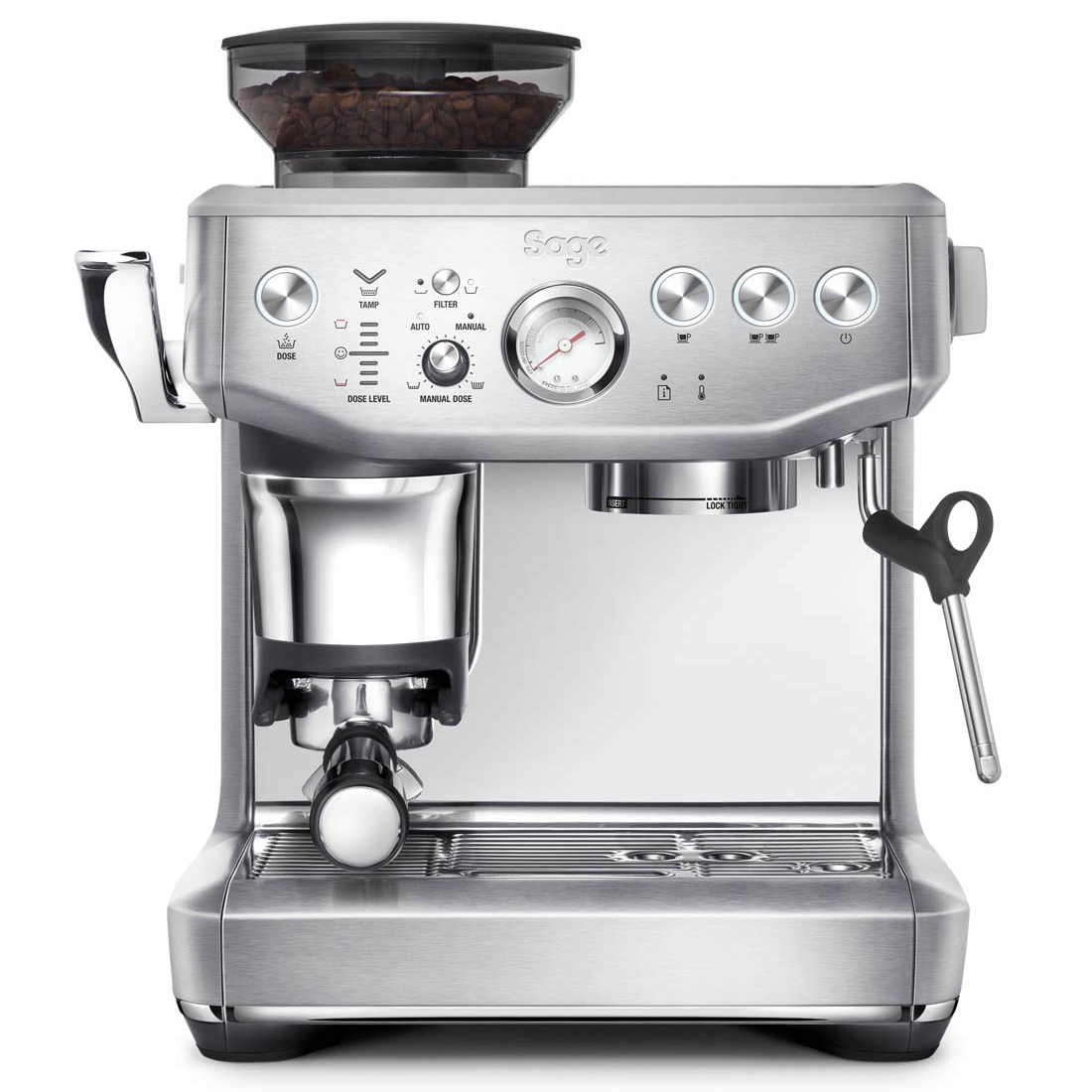 sage barista express impress espressomachine rvs