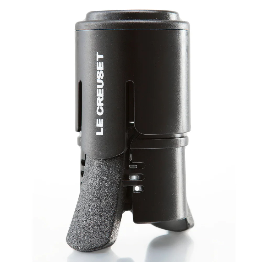 le creuset screwpull champagnestop sw 106 zwart