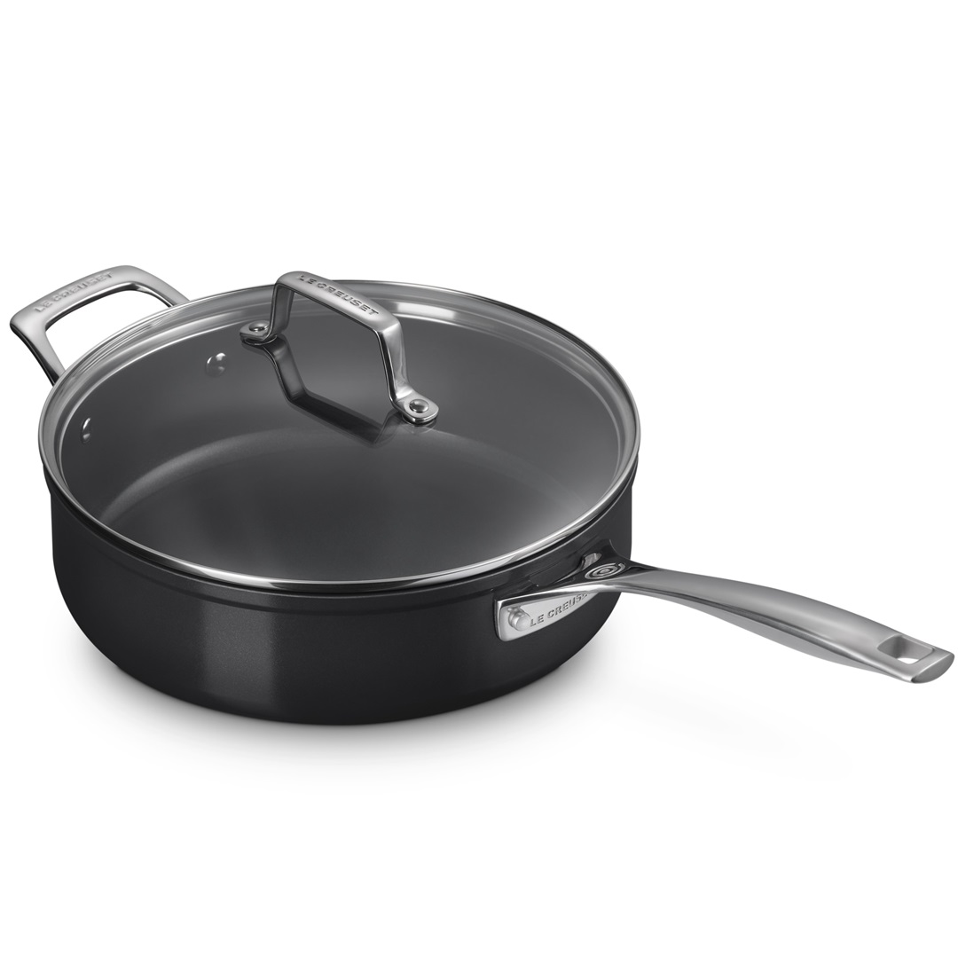 kookpunt-le-creuset-essential-non-stick-ceramic-hapjespan-met-glasdeksel,-26cm-2