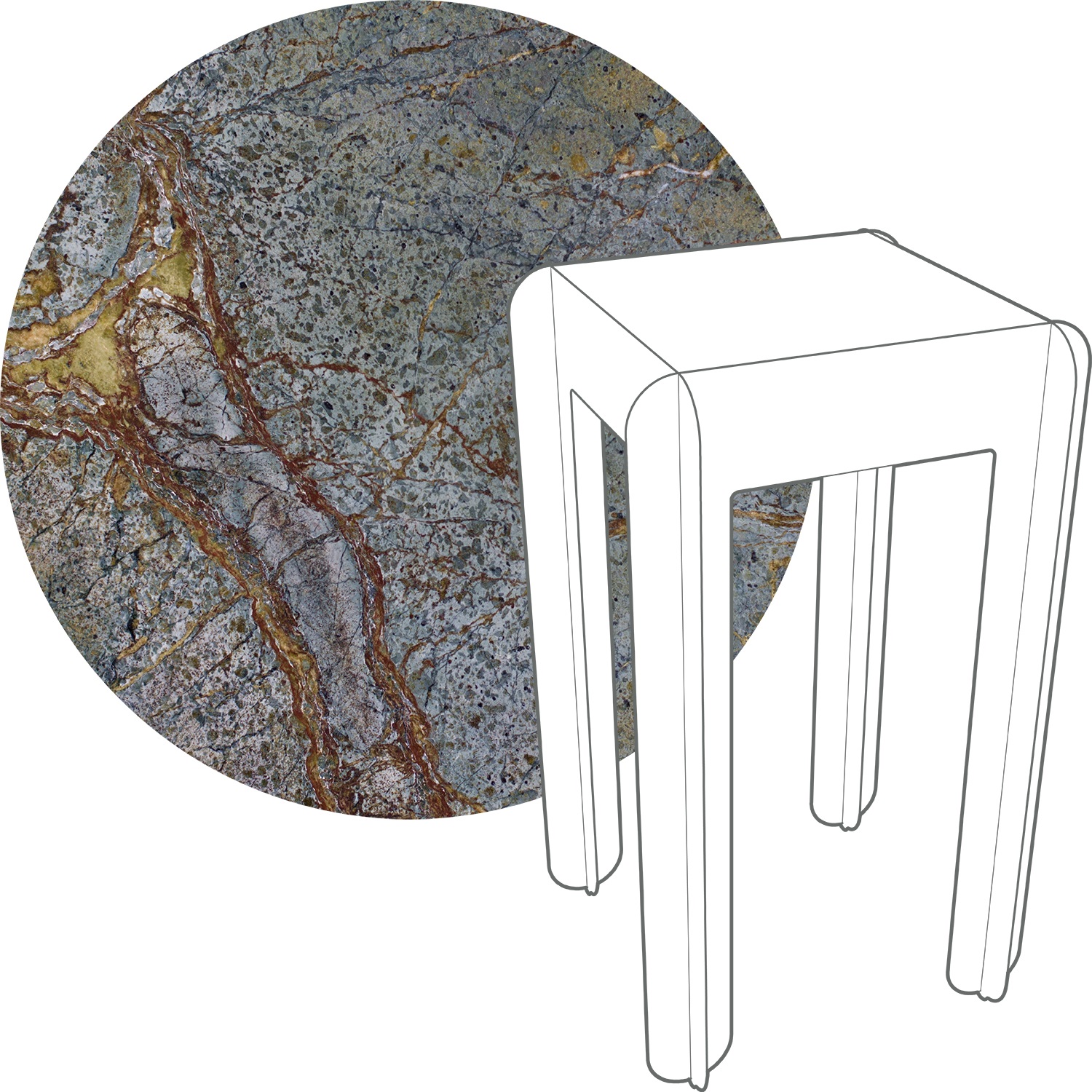 modubilo-statafel-hoog-met-golden-lightning-polished-natuurstenen-blad-105cm