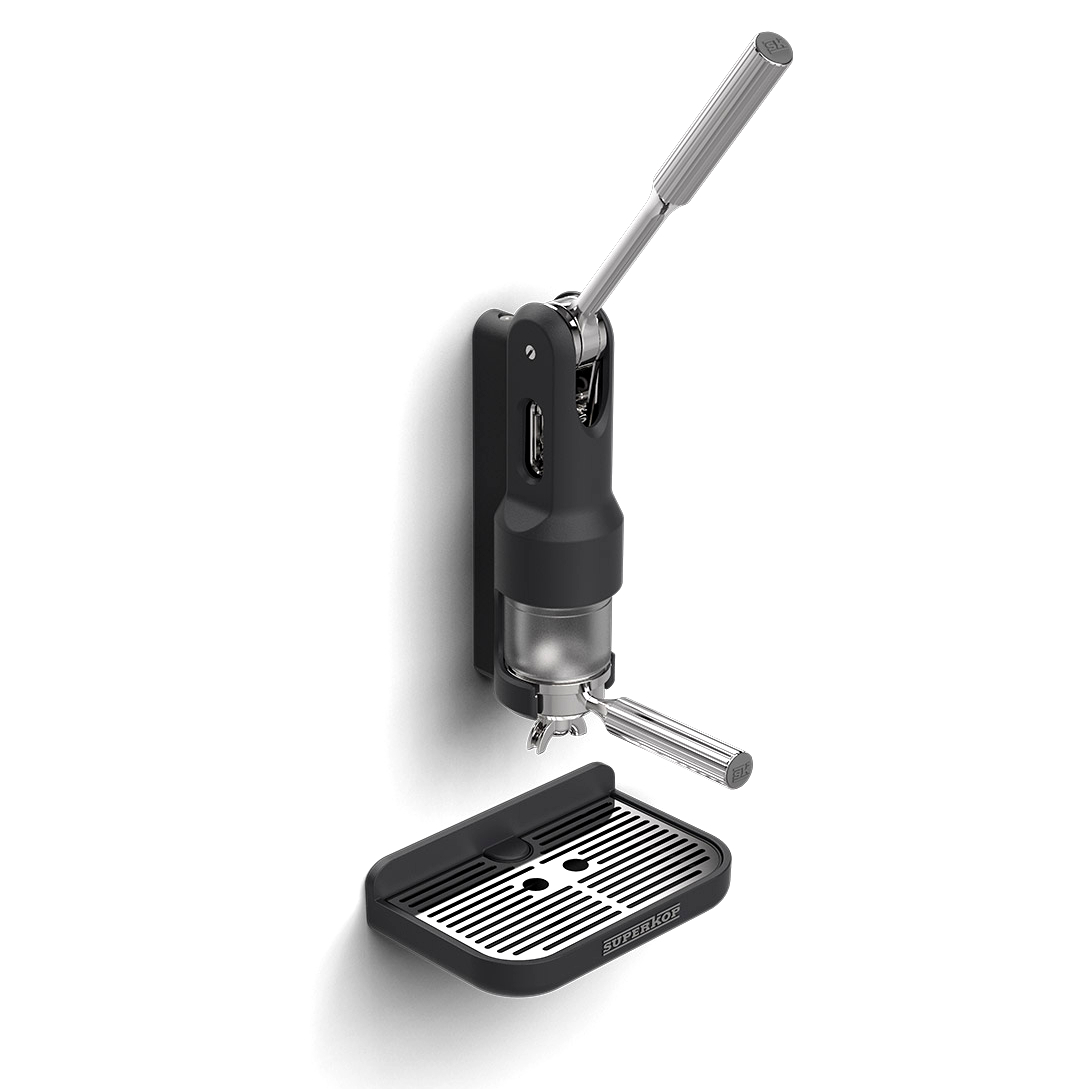 superkop-handbediende-niet-elektrische-espressomachine-zwart