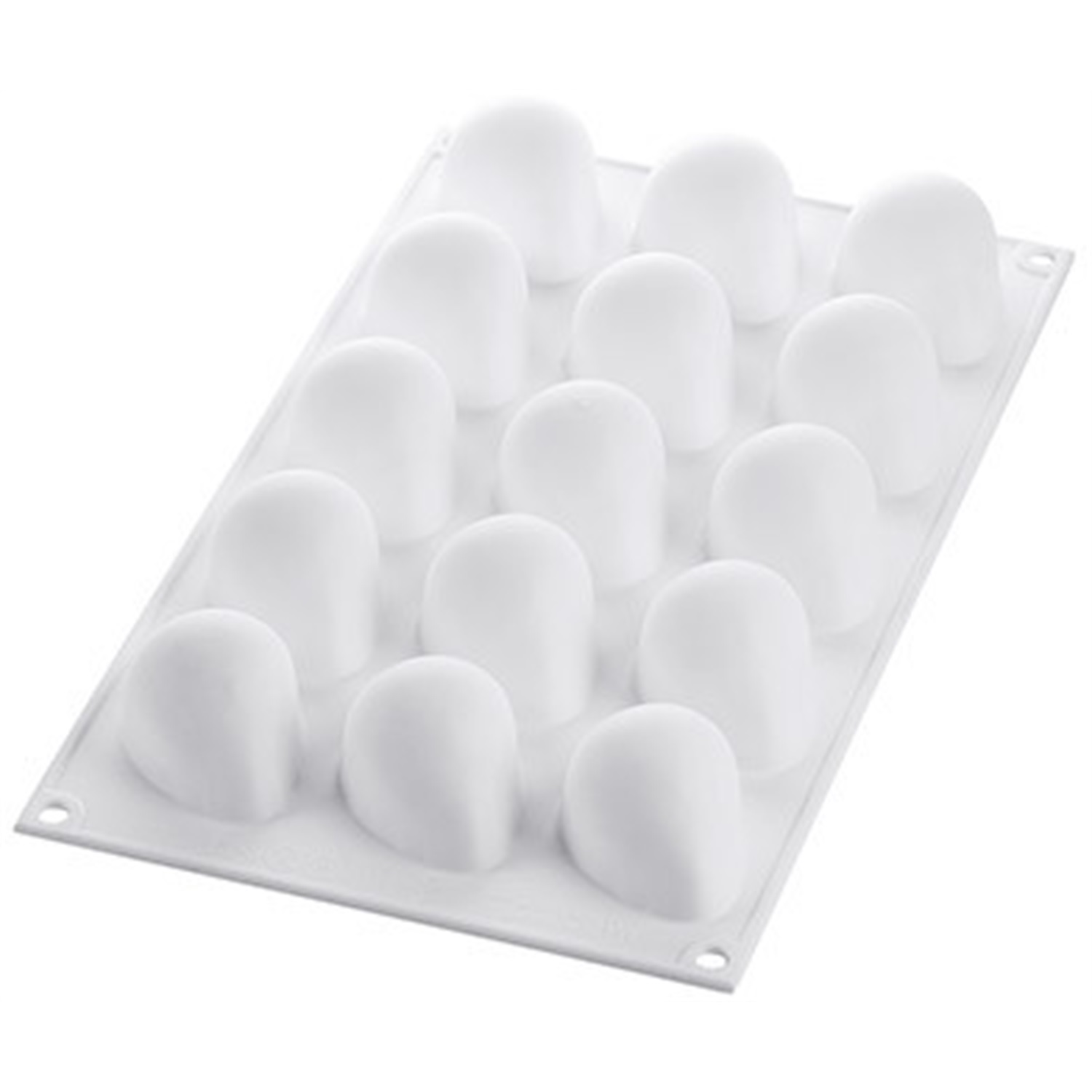 silikomart 3d fruits fragola 30 patisserievorm 15 vaks