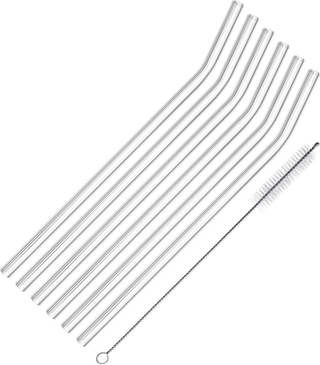 Westmark Glazen Rietjes, 6 stuks