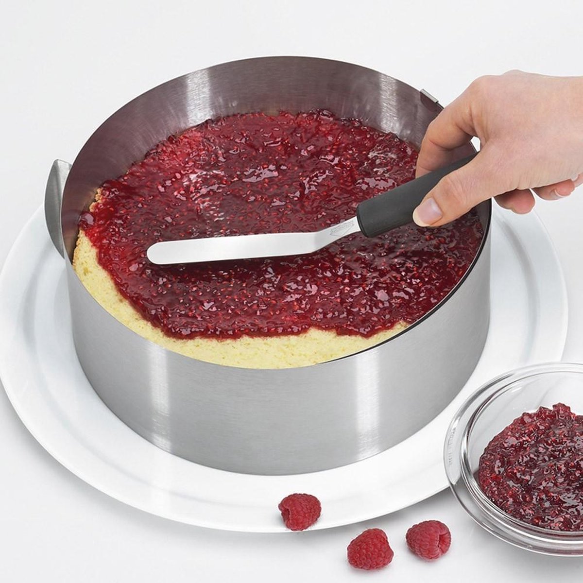 kuchenprofi-taartring-verstelbaar-rond