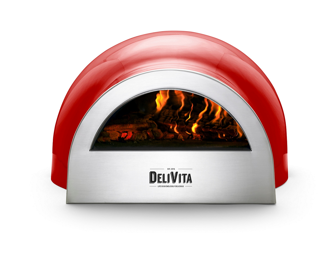 delivita-houtgestookte-pizzaoven-rood