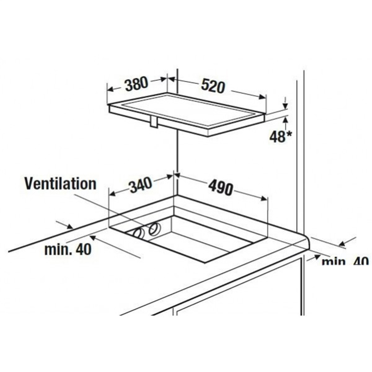 kuppersbusch-profession-eki-39201-inductiekookplaat-2-zones