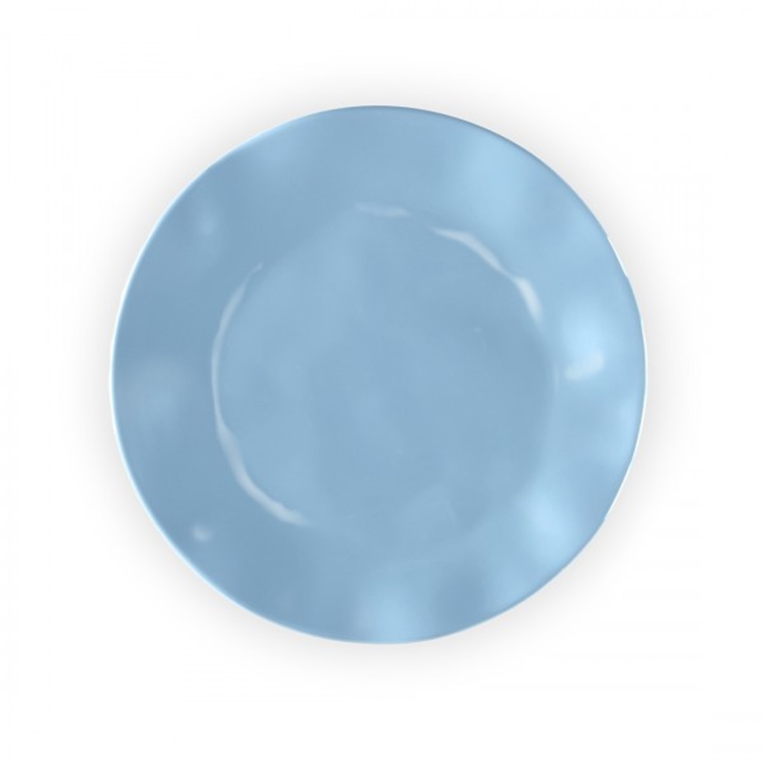 q squared nyc ruffle bord 20cm lichtblauw