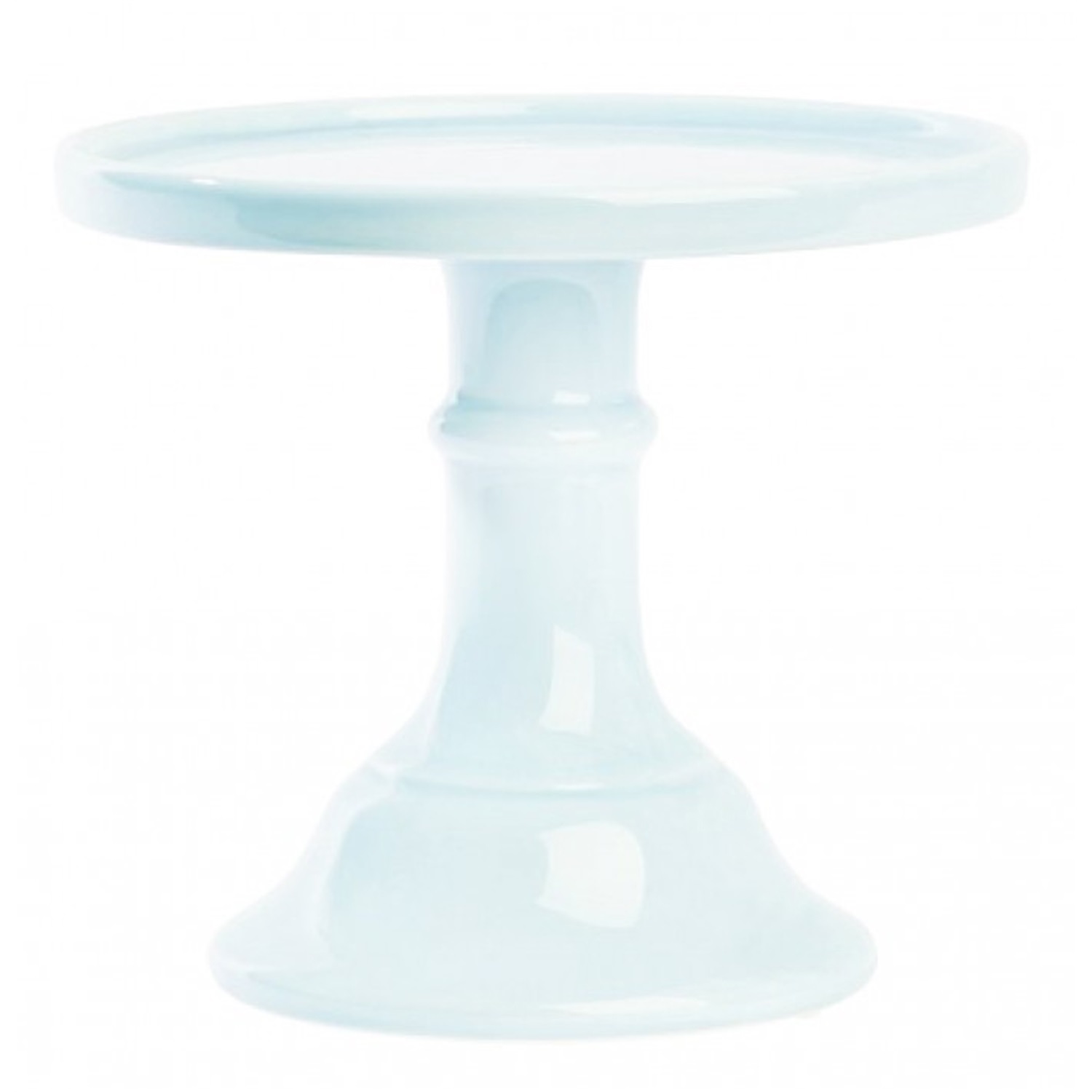 miss etoile ceramic stand taartplateau blauw 155cm