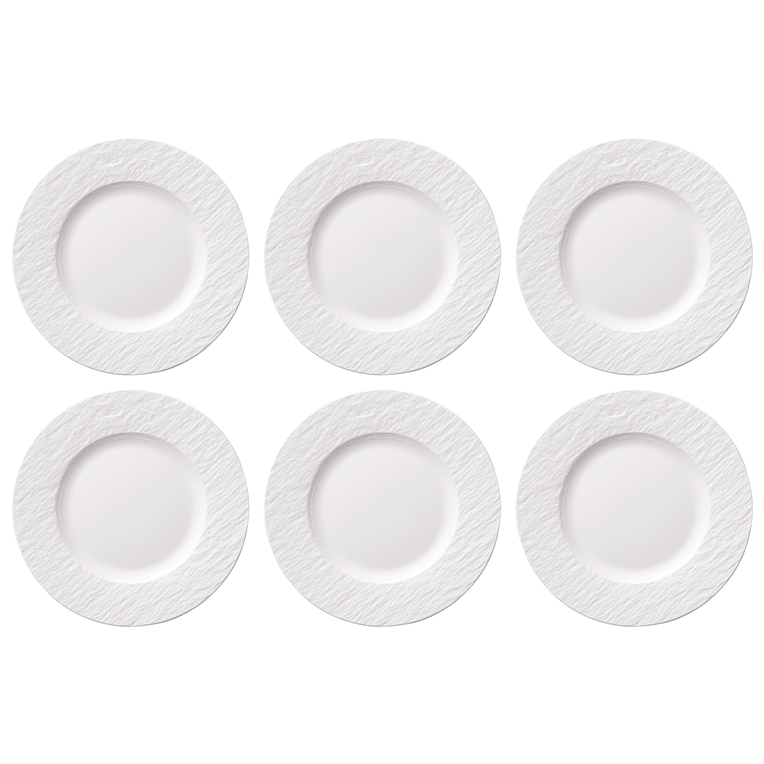 villeroy-boch-manufacture-rock-ontbijtbord-22cm-wit-6-stuks