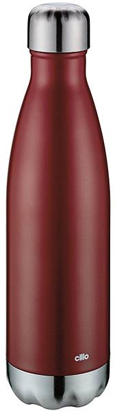 cilio-elegante-thermosfles-05l-mat-rood
