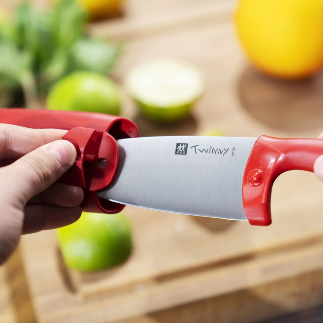 zwilling-twinny-kindermes-rood