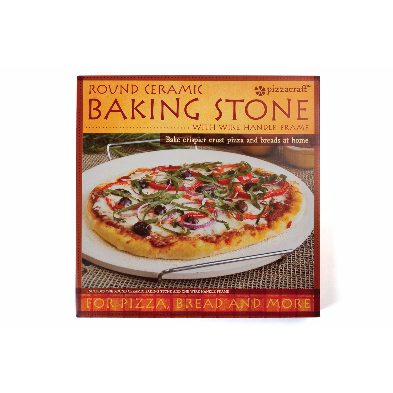 pizzacraft-pizzasteen-met-wire-frame-houder-pc0001-38cm