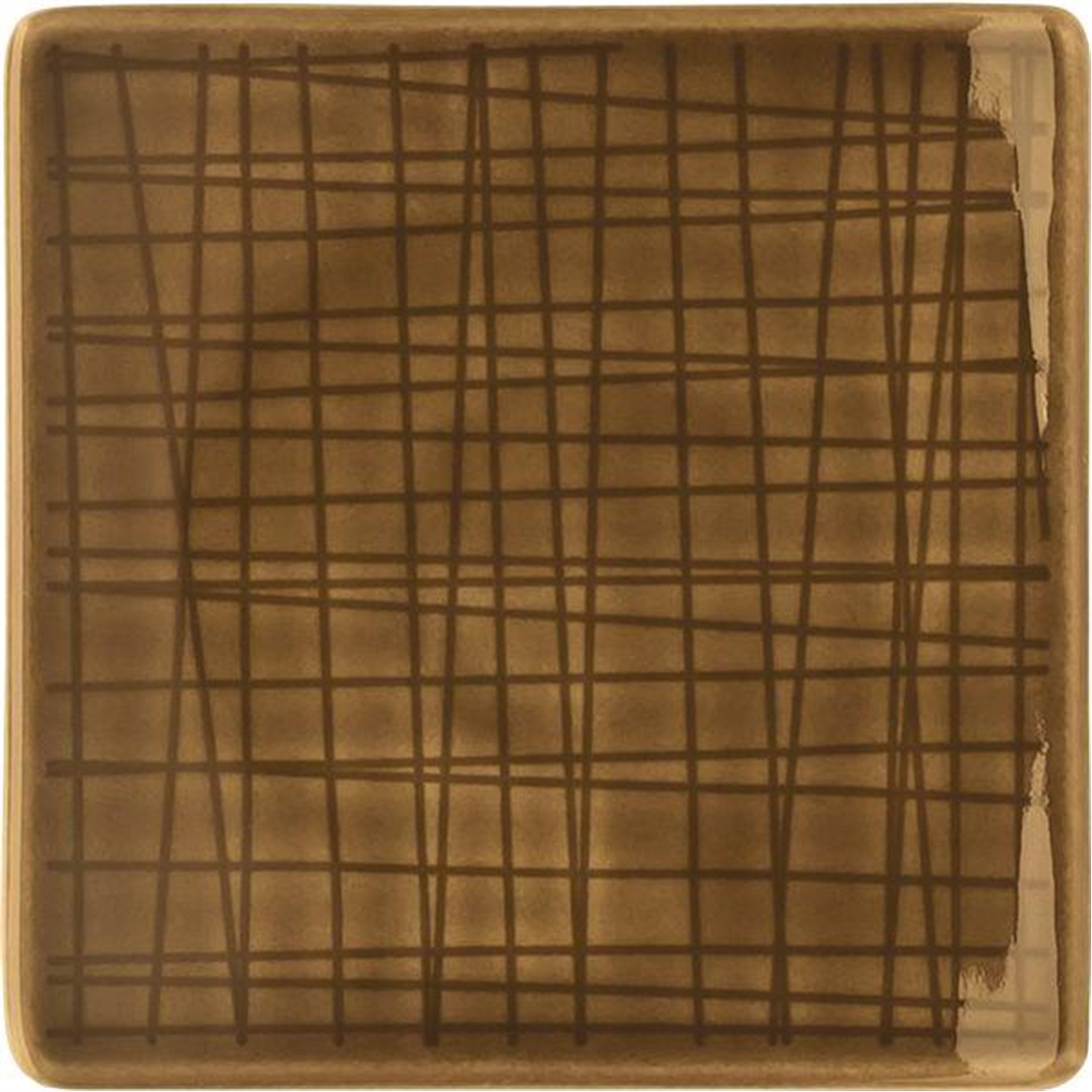 rosenthal-mesh-plat-bord-vierkant-9x9cm-walnut