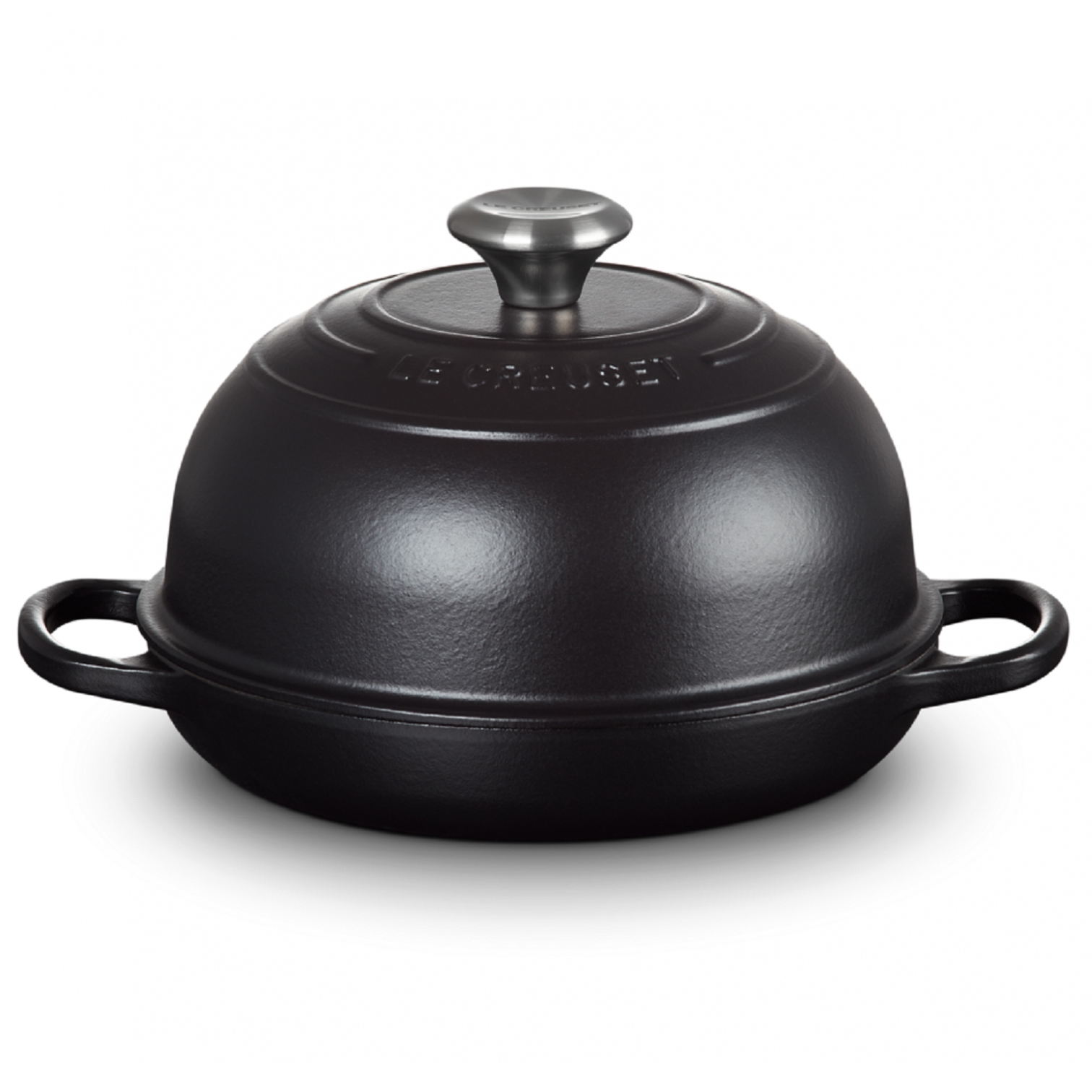 le-creuset-signature-broodpan,-1,6l-24cm-mat-zwart