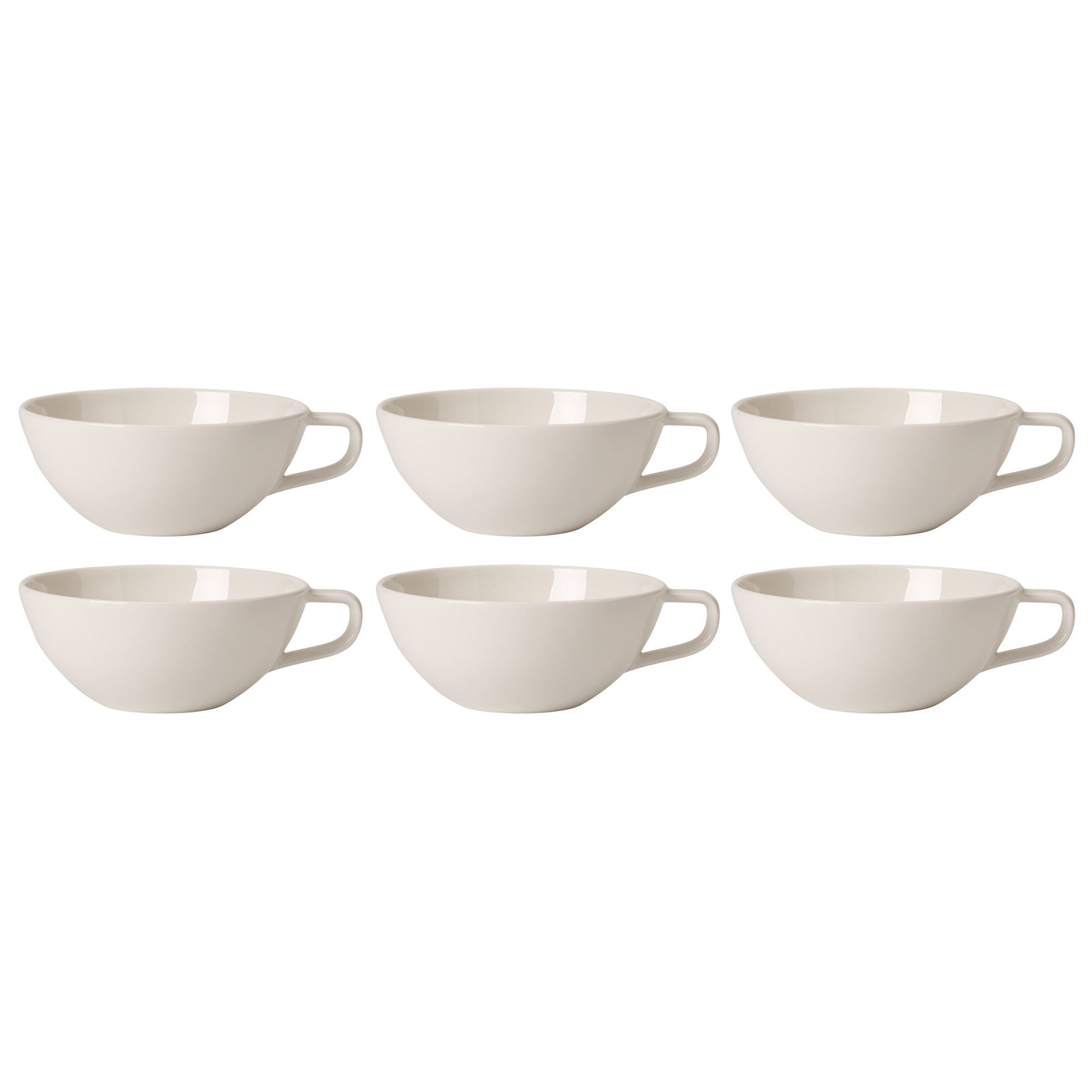 villeroy boch artesano original theekop 024l wit 6 stuks
