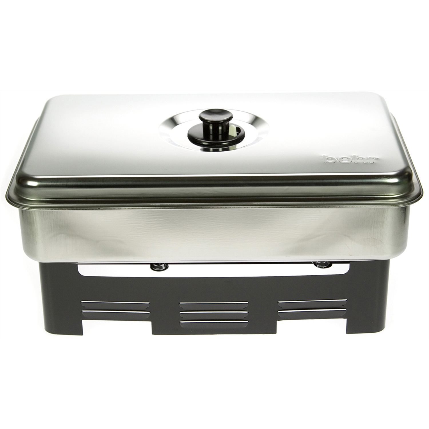 behr rookoven tafelmodel 43x27cm rvs