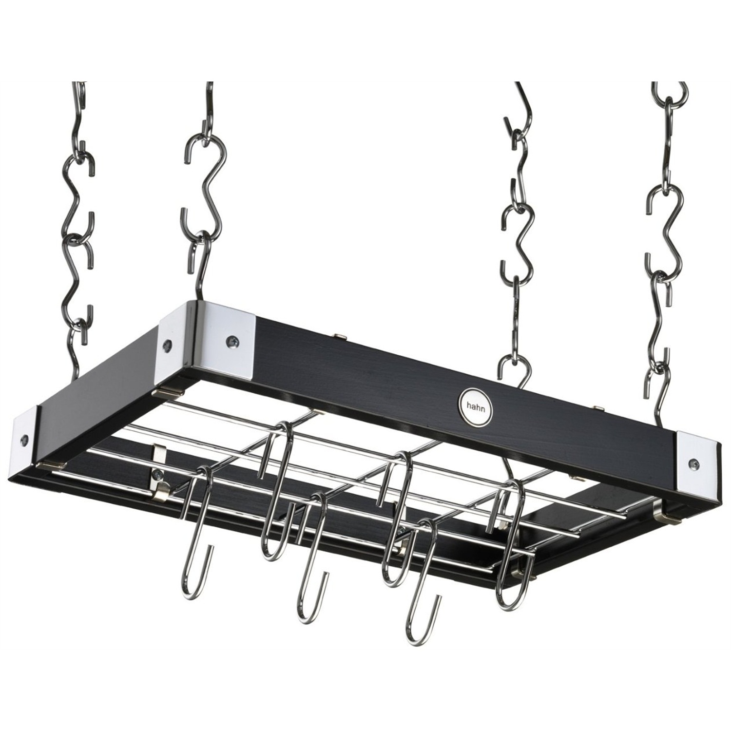 hahn metro plafondpannenrek 42x27cm zwart