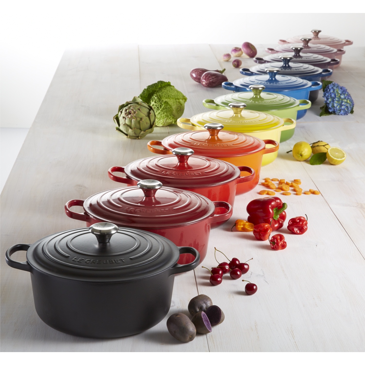 le-creuset-signature-braadpan-34cm-mat-zwart