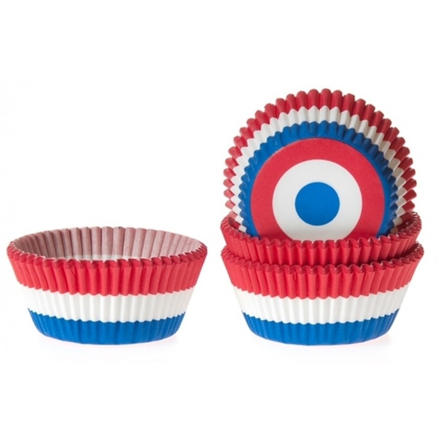 house marie cupcakevormen vlag 50 stuks nederland