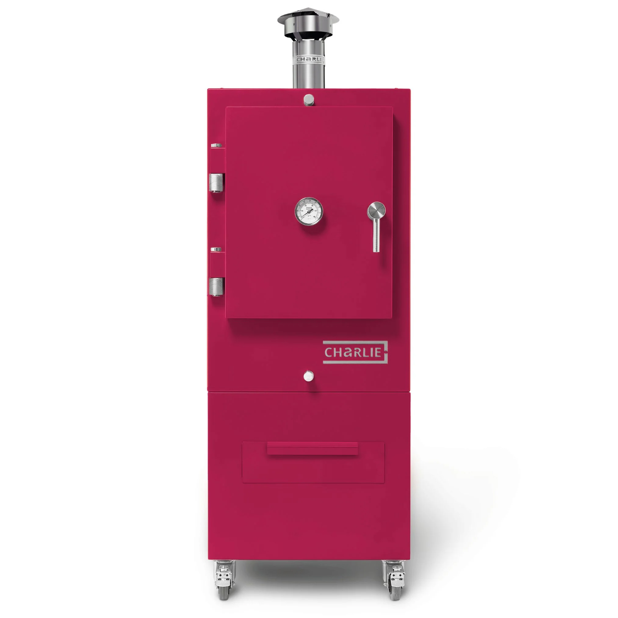 charlie charcoal oven rhubarb