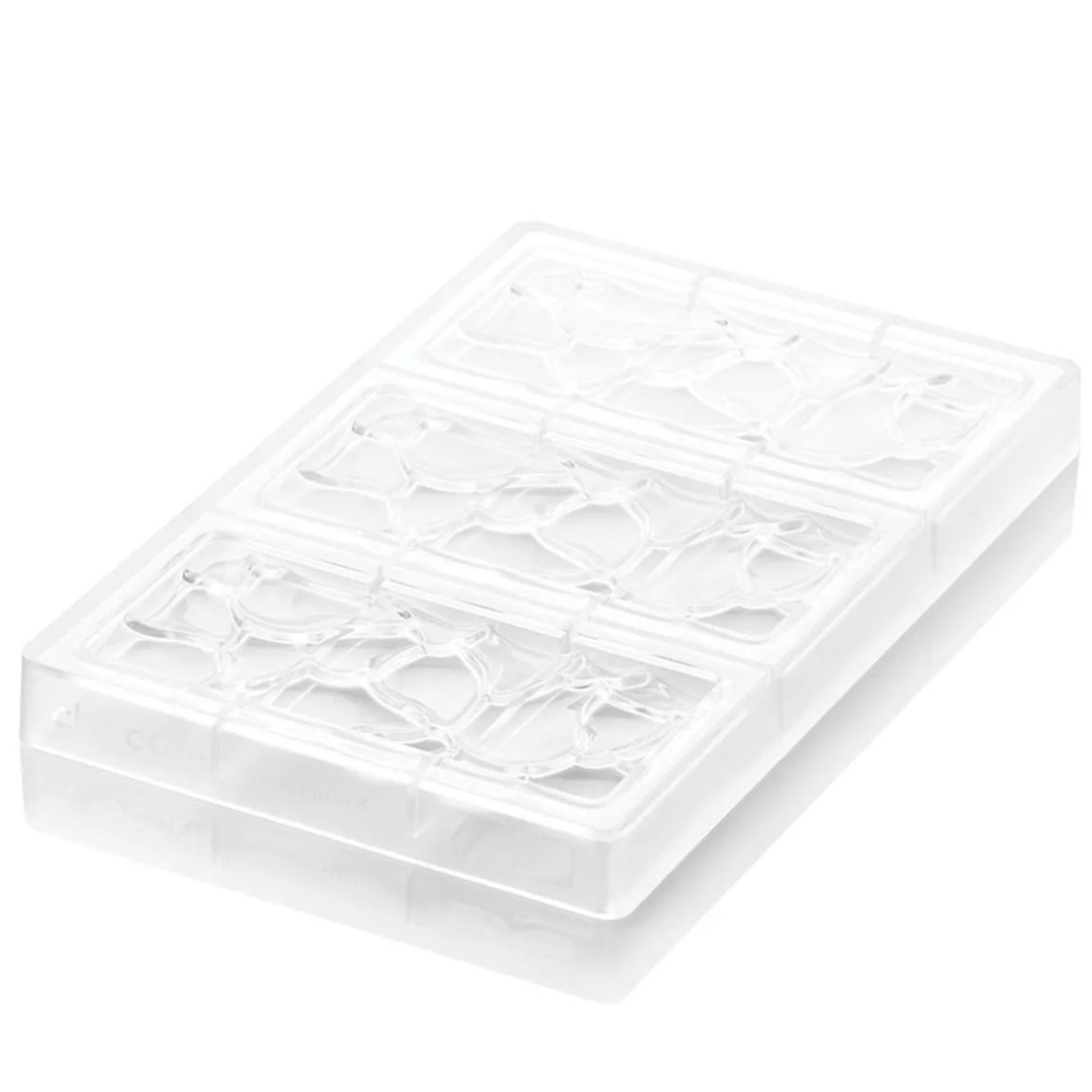 silikomart goccia t chocoladevorm 3 vaks