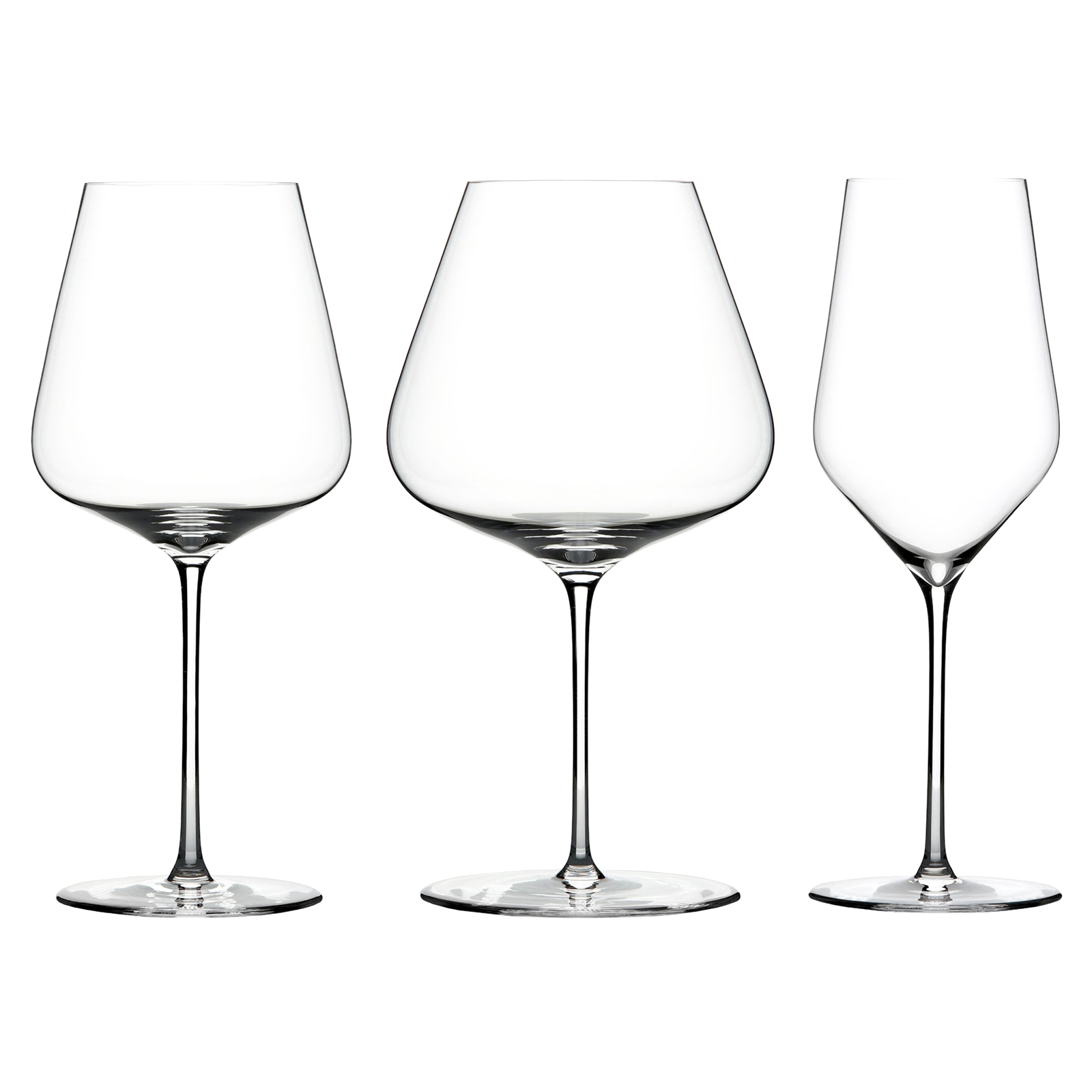 zalto wijnglazenset 6 delig bordeaux bourgogne wit