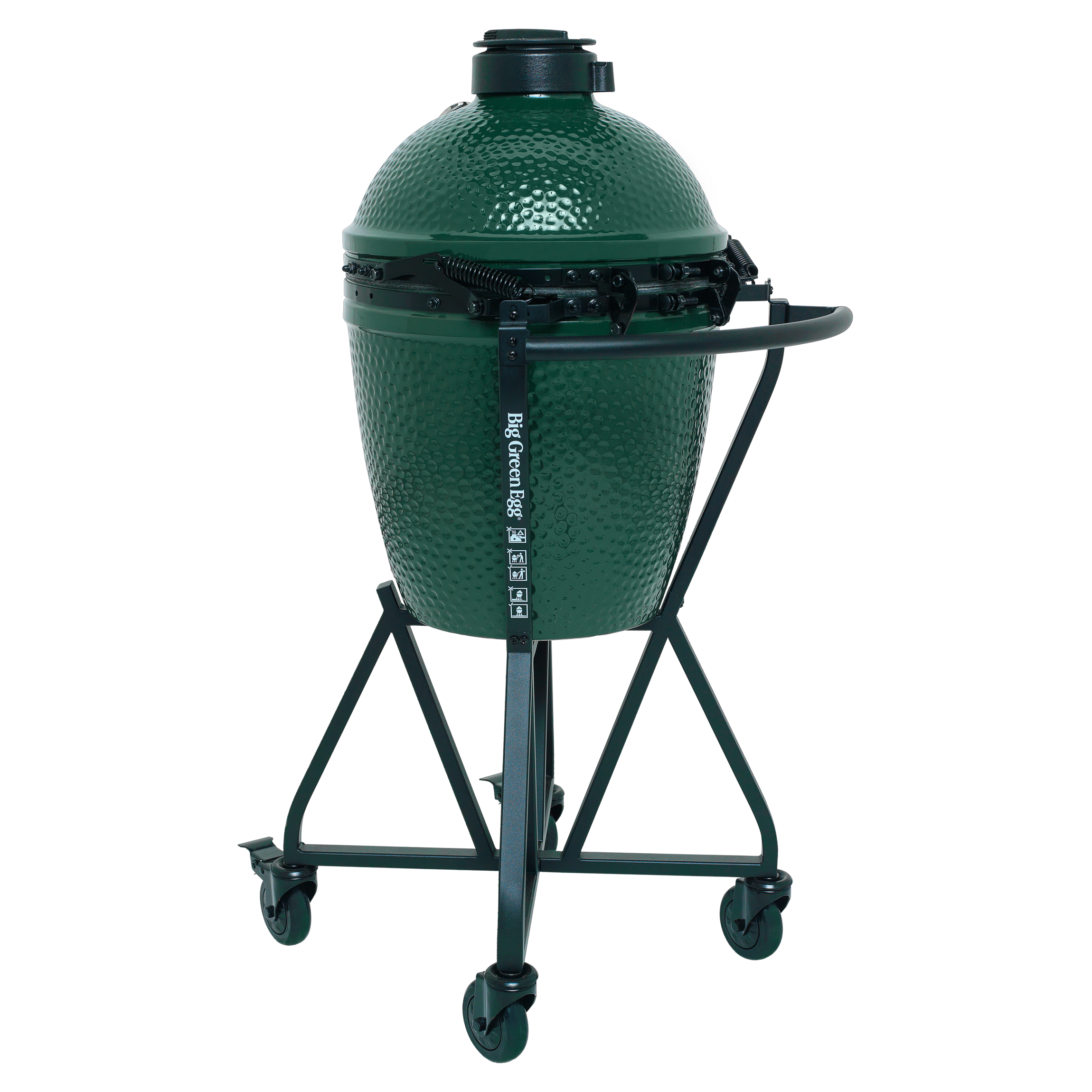 big-green-egg-medium-houtskoolbarbecue-met-integgrated-nest-handler-en-hoes