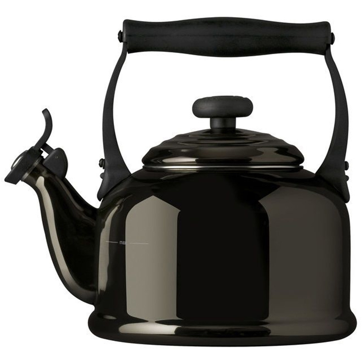 le creuset tradition fluitketel 21l ebbenzwart