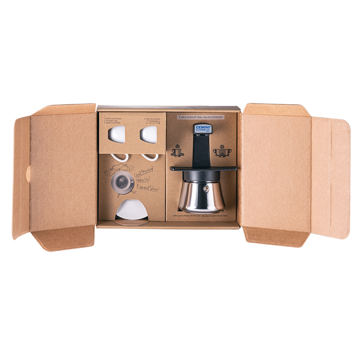 gemini-express-percolator-koffieset-2-kops-zwart