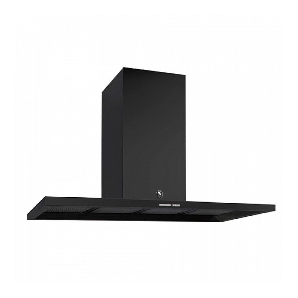 steel ekl90 nf afzuigkap mat zwart