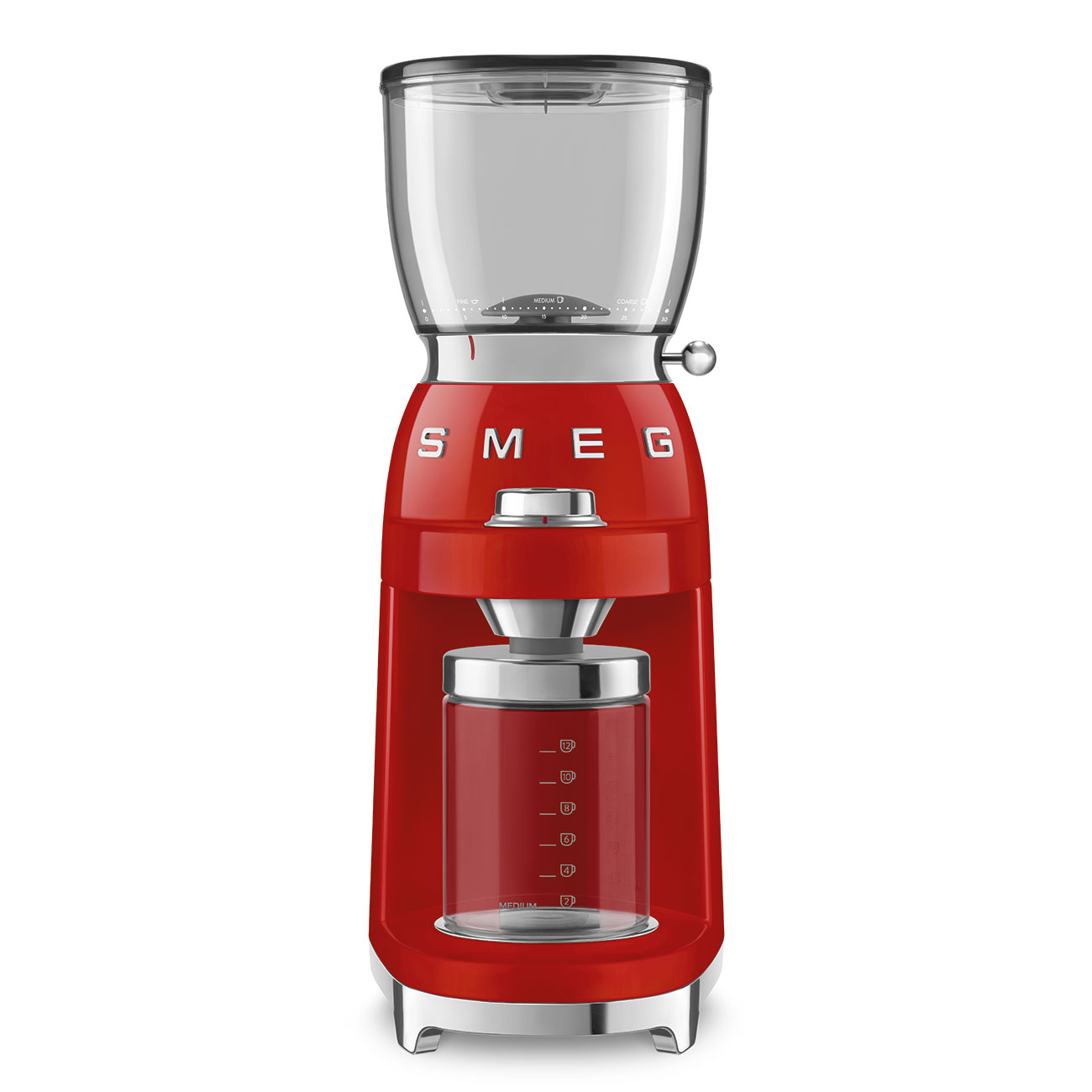 smeg-koffiemolen-cgf11rdeu-rood