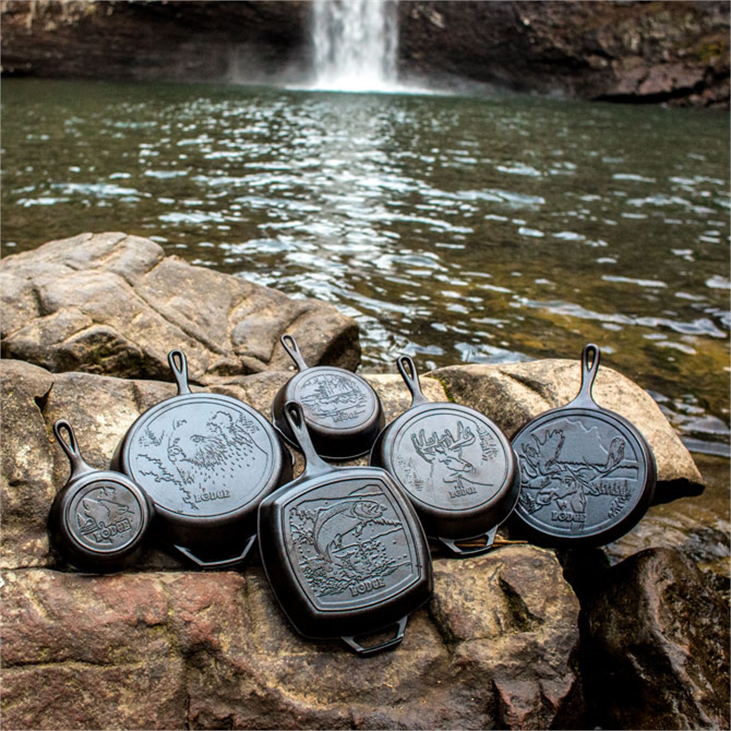 lodge-wildlife-koekenpan-hert-l8skwldr-26cm