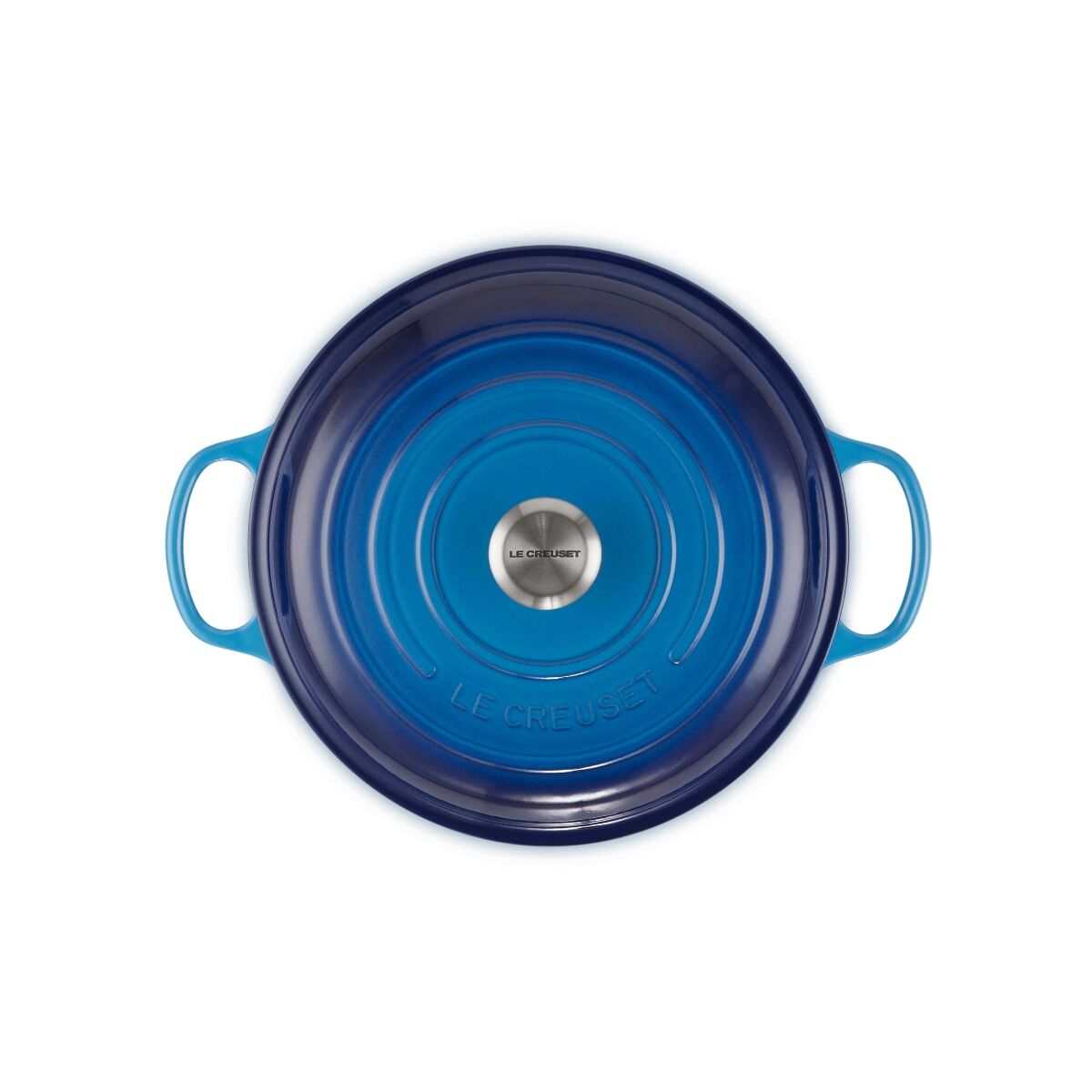 le-creuset-signature-campagnard-braadpan-30cm-azure