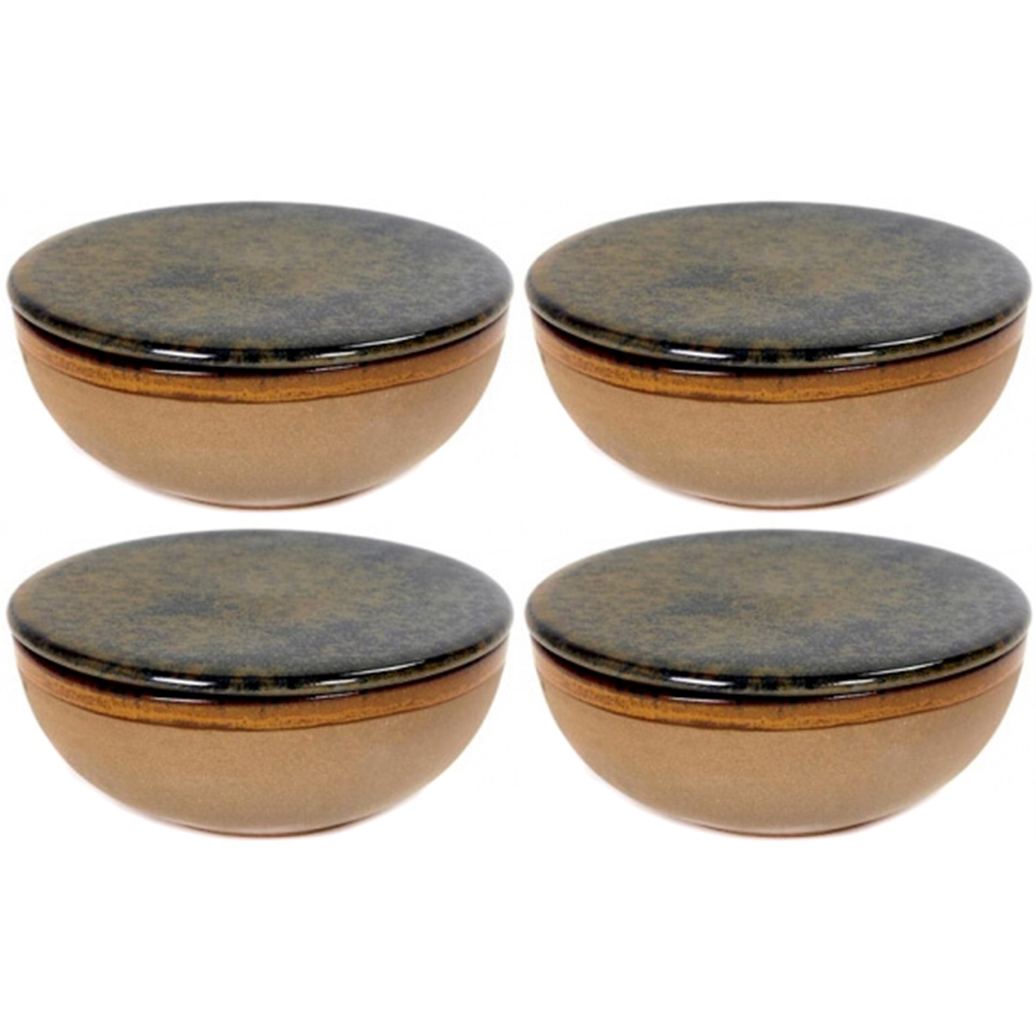 serax surface kom met deksel b5116210b 13cm indi grey 4 stuks