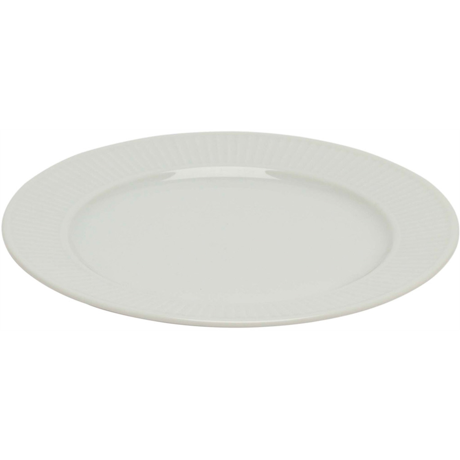 pillivuyt plisse gebaksbord 214217bl 17cm wit