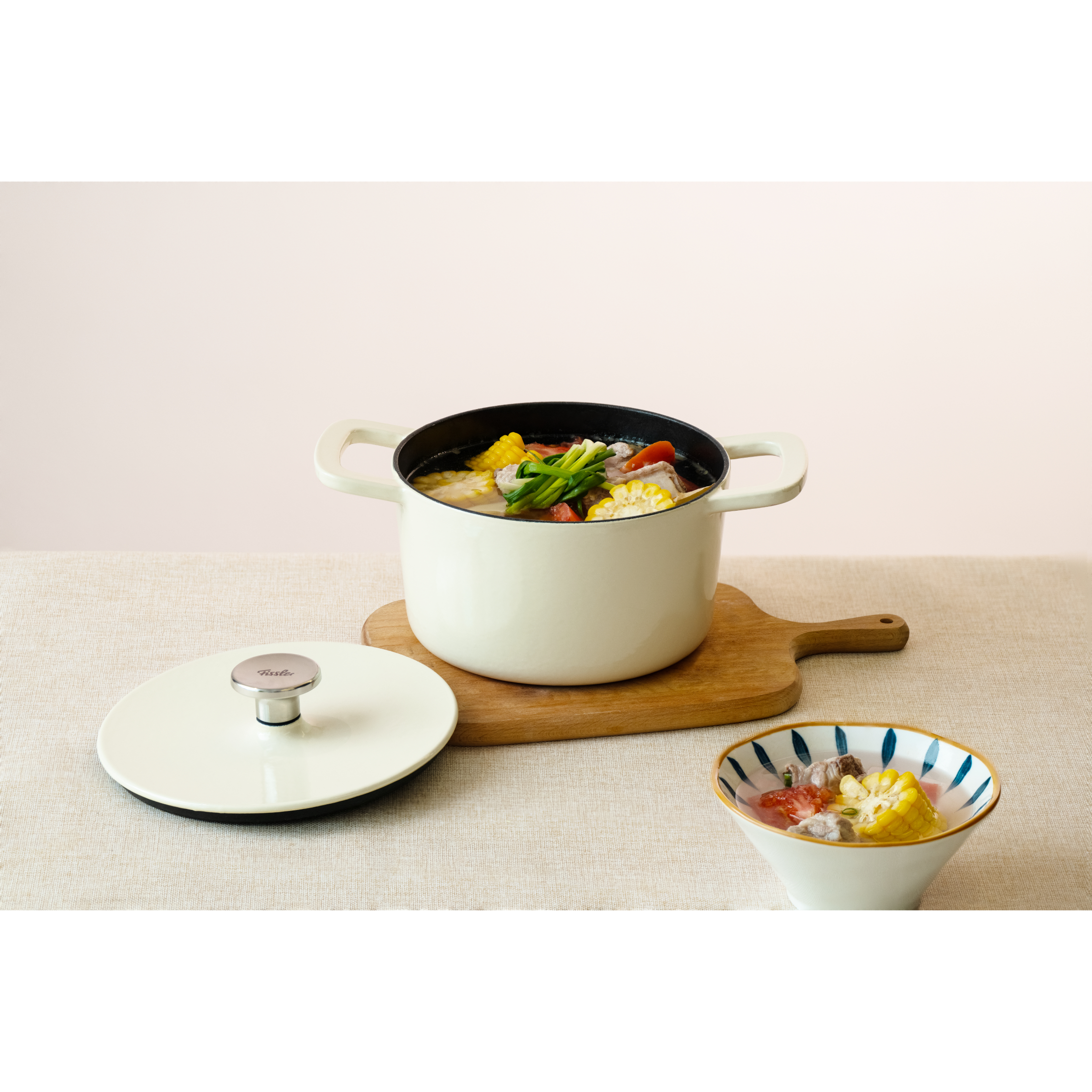 fissler-moments-collection-braadpan-20cm-ivory-white