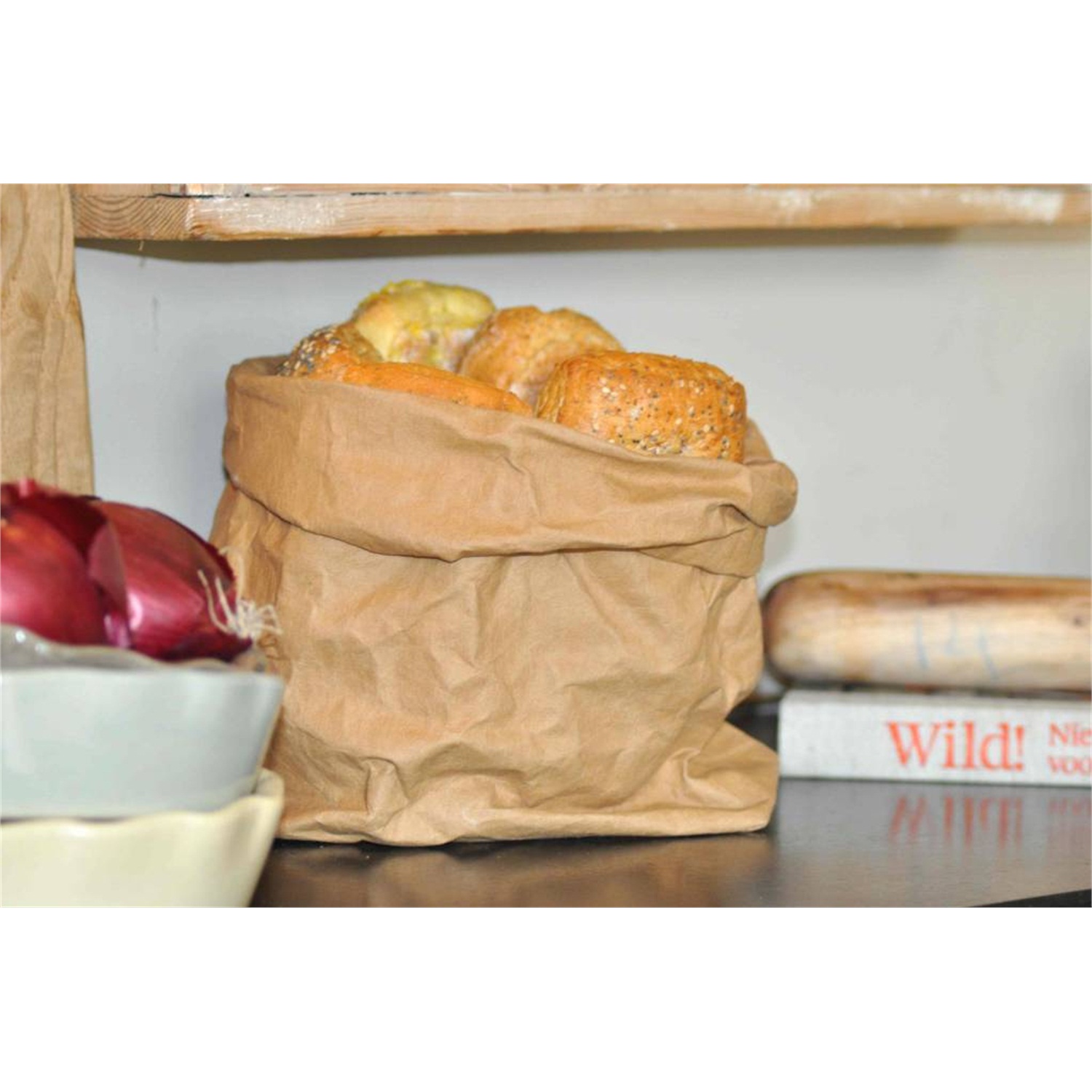 uashmama paper bag large bruin