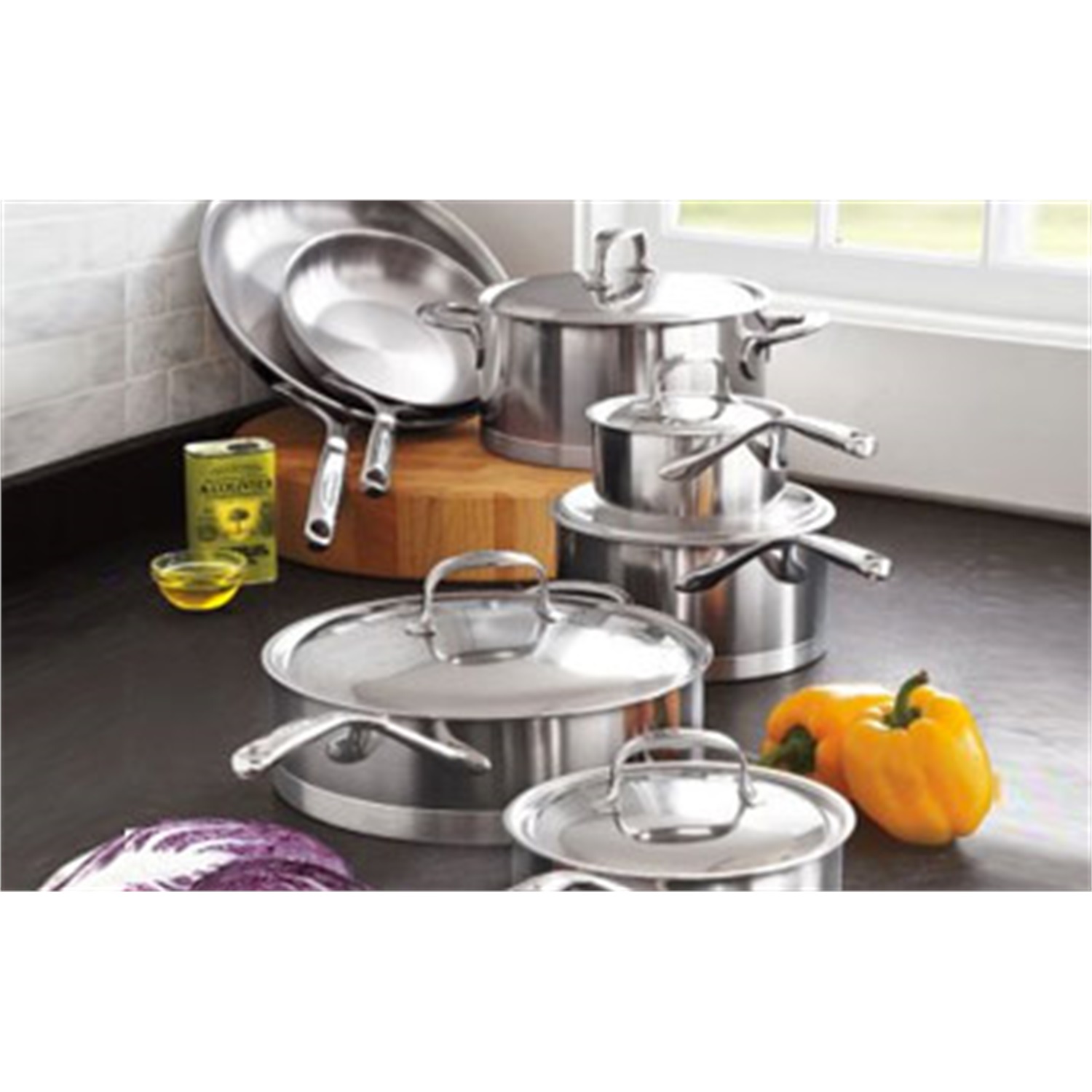 demeyere-atlantis-7-hapjespan-met-rvs-deksel-24cm