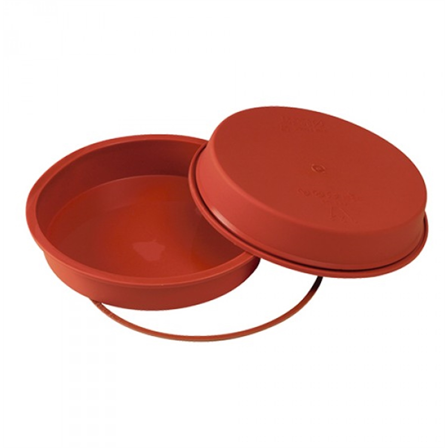 silikomart uniflex round pan bakvorm met safe ring sft120 20cm