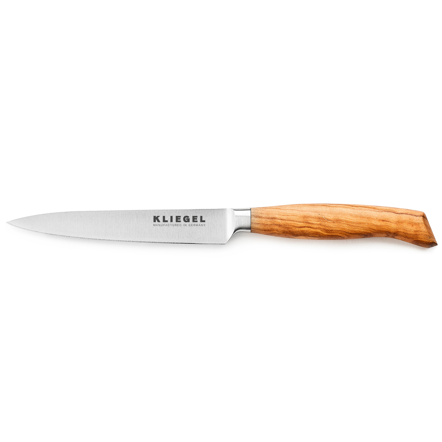 kliegel officemes 12cm olijfhout