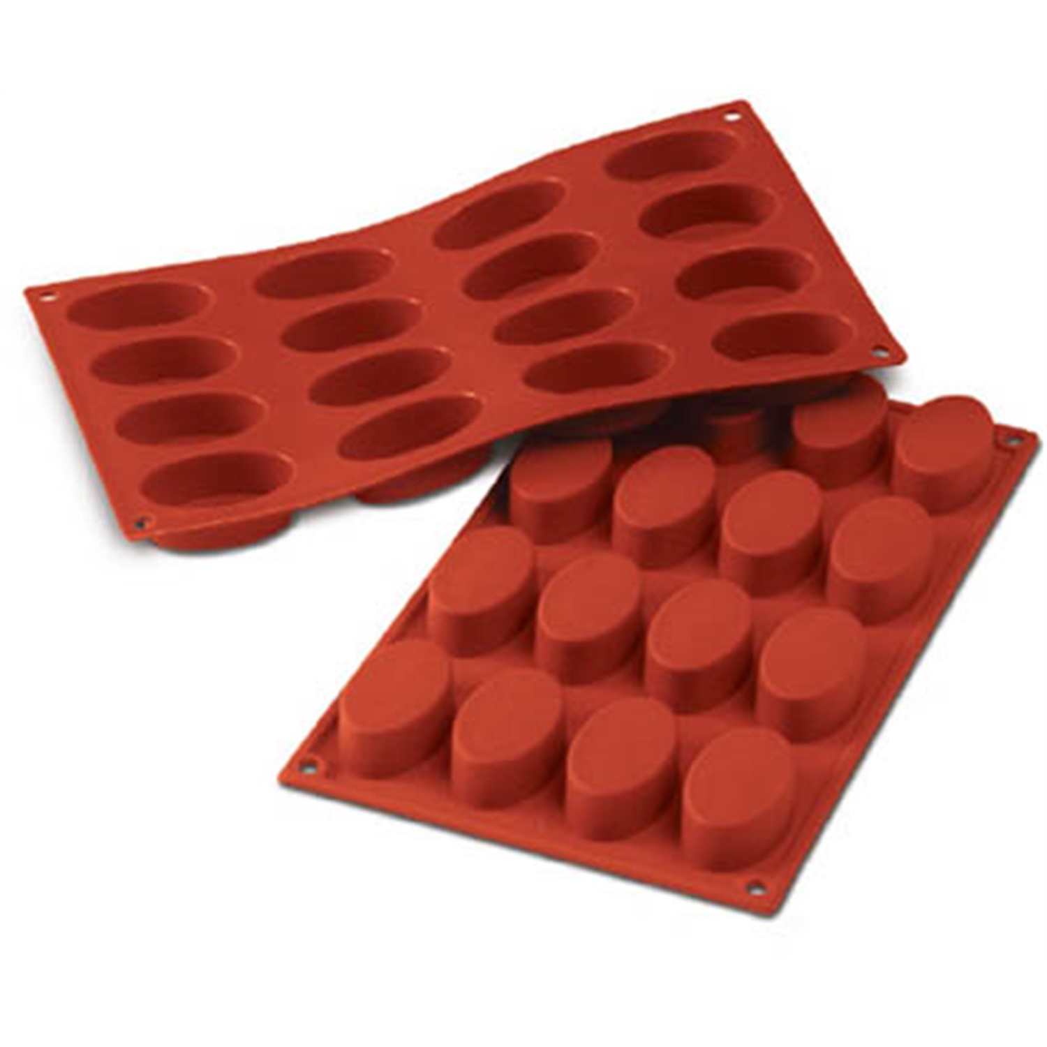 silikomart siliconflex ellipse ovals bakvorm sf017 16 vaks