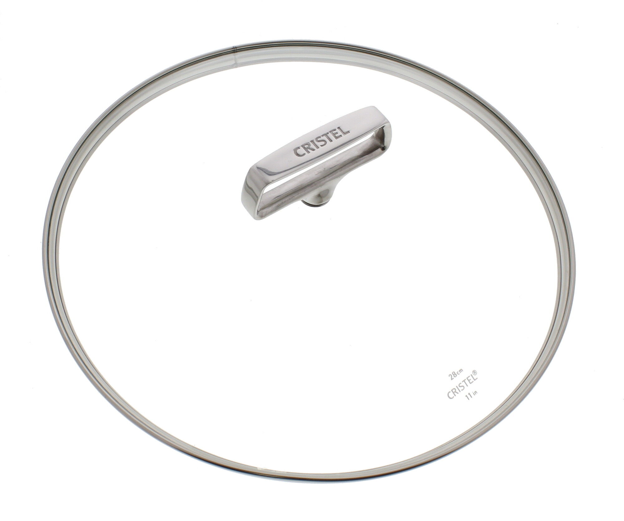 cristel castelpro glasdeksel k28vcpf 28cm