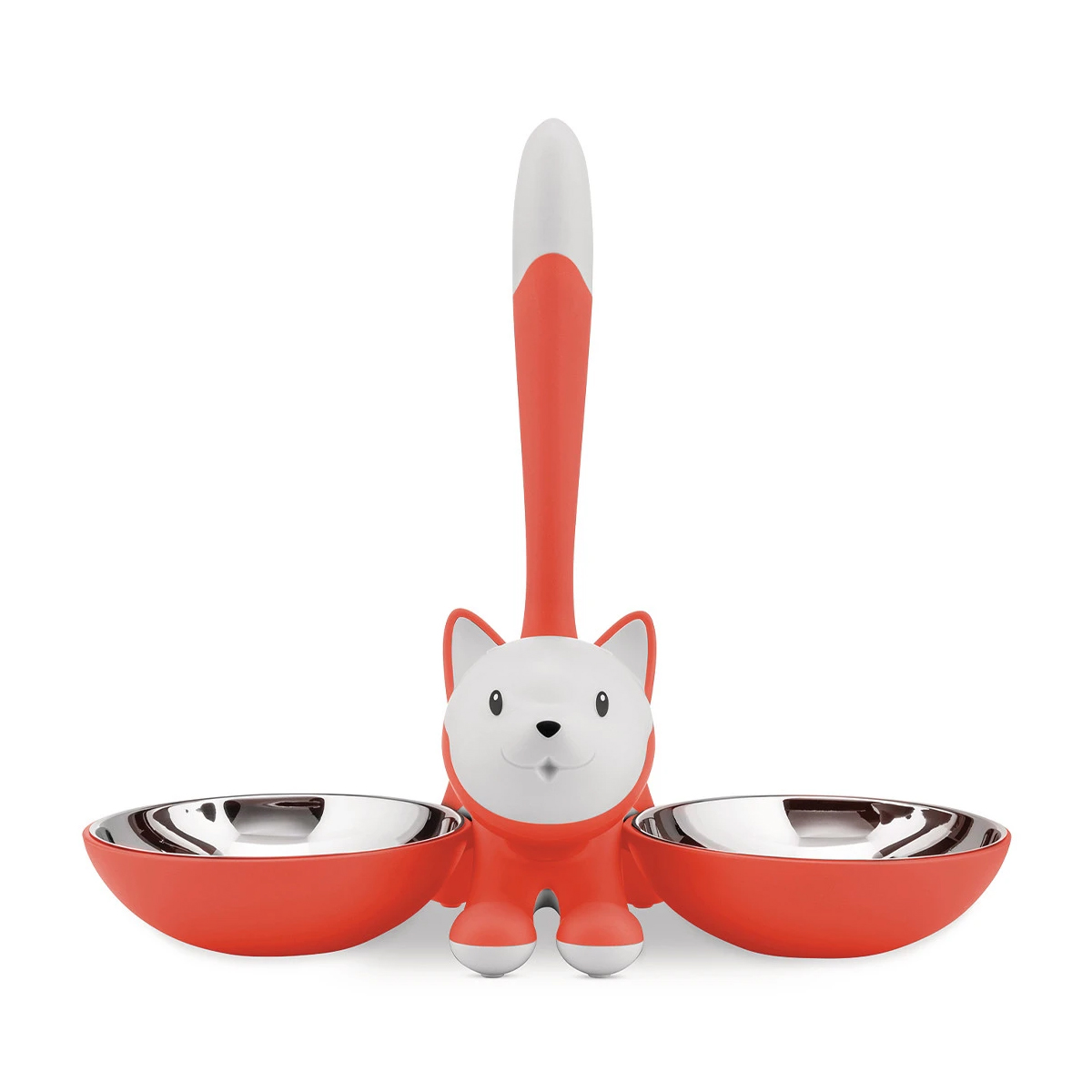 alessi tigrito kattenvoerbak ammi09 ro roodoranje