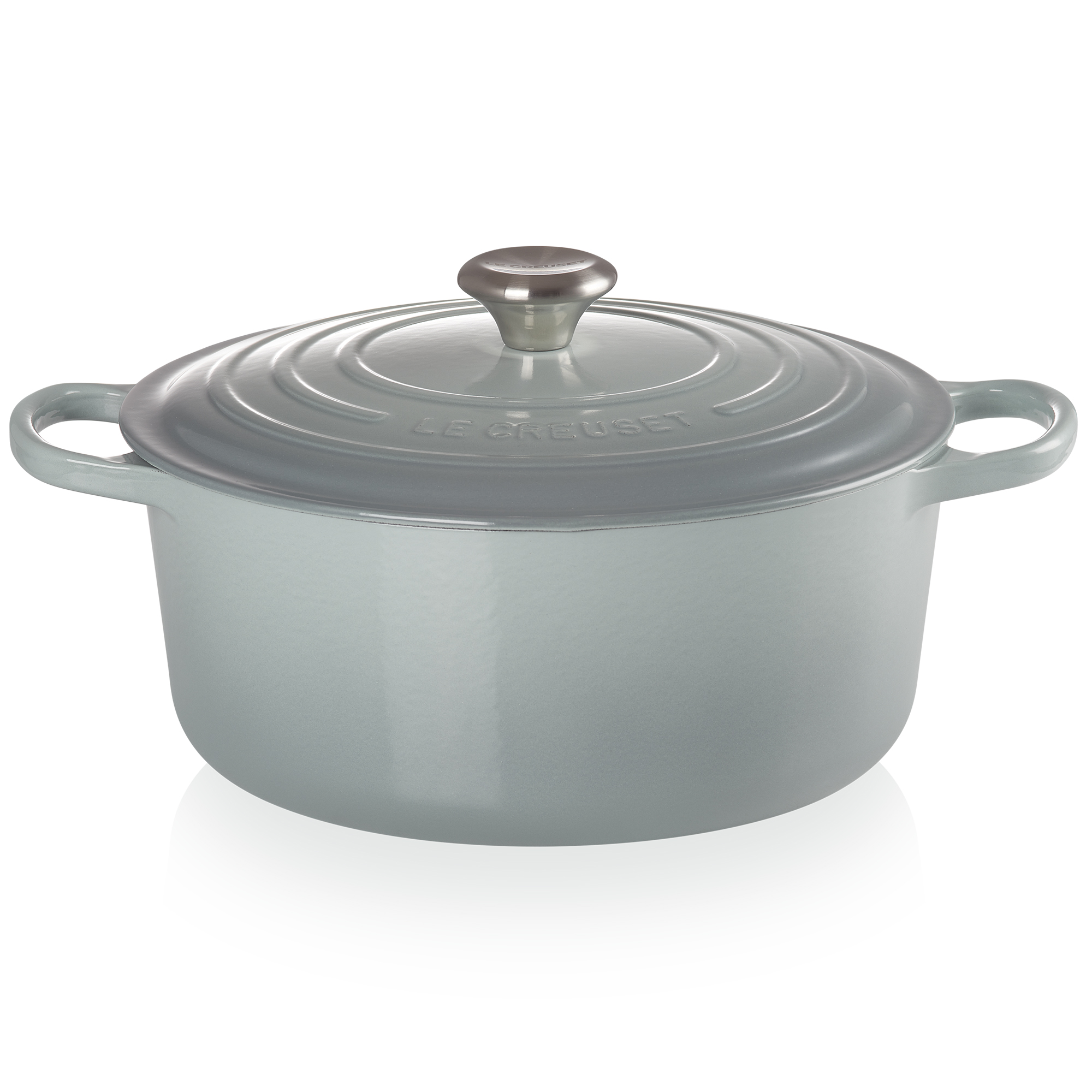 Le Creuset Signature Braadpan, 28cm sea salt