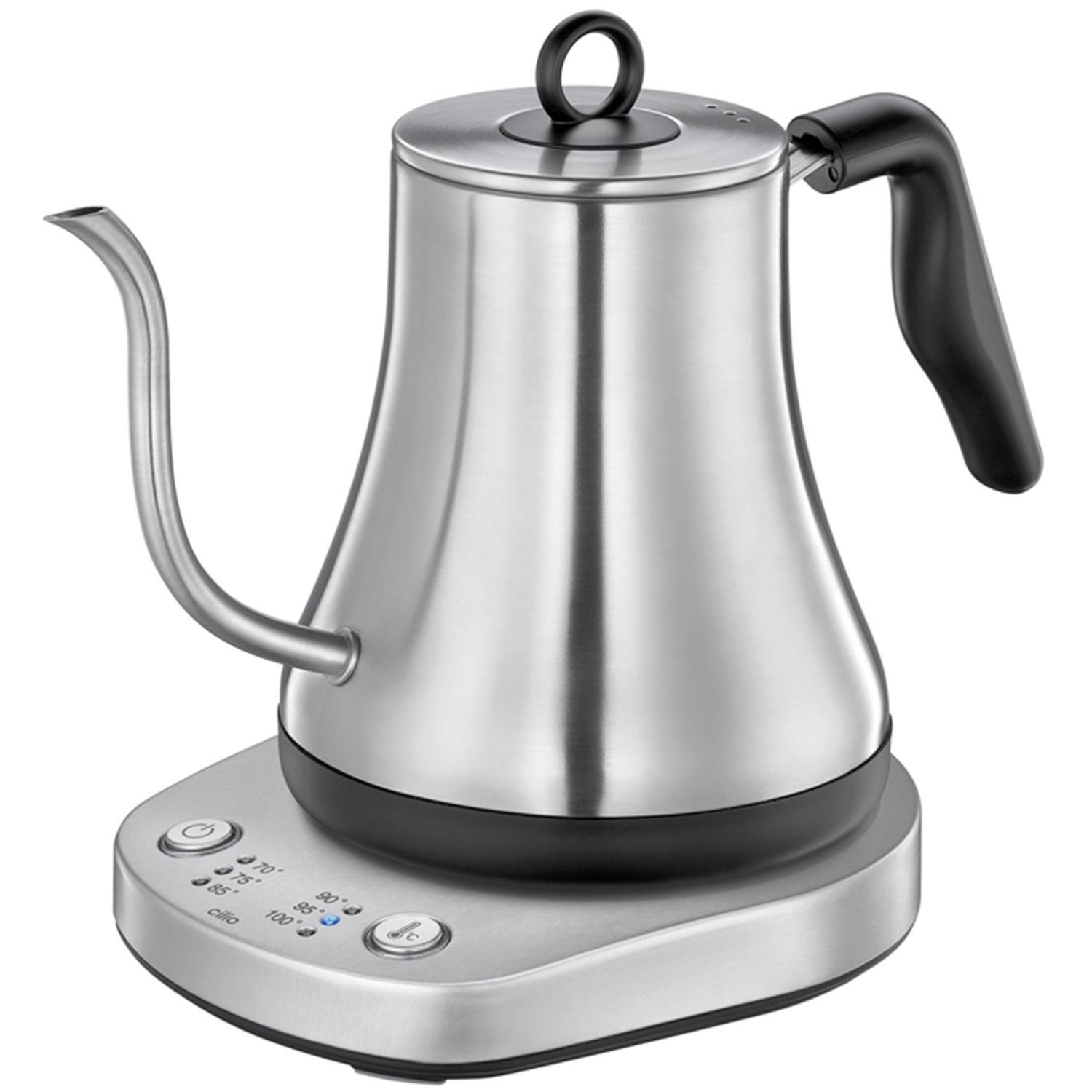 cilio lucca pour over waterkoker 12l rvs