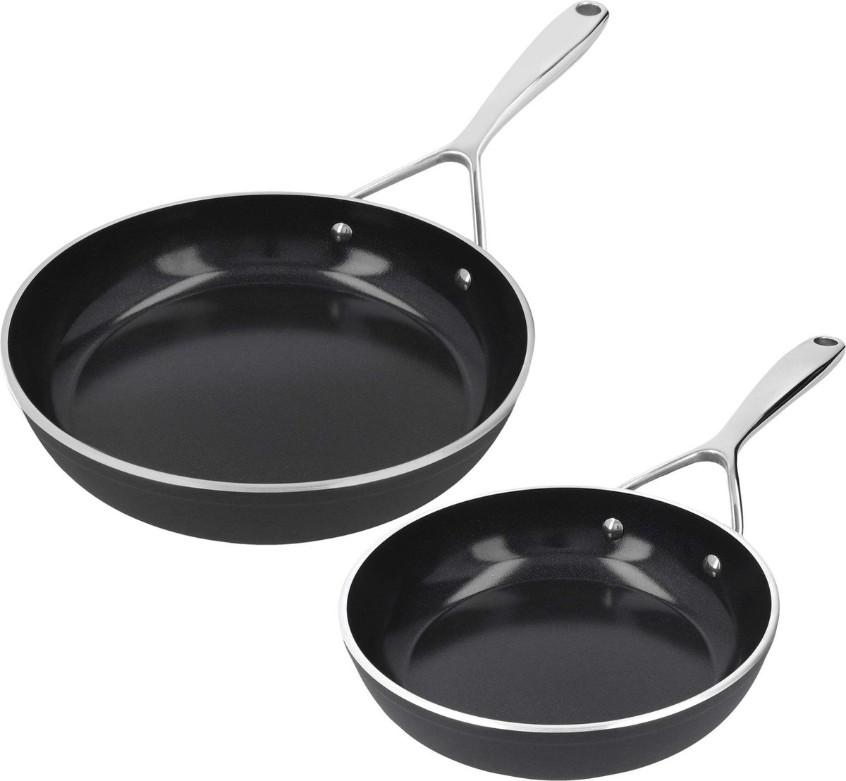 Demeyere Ceraforce Alu Plus 3 Koekenpannenset, 20 24cm