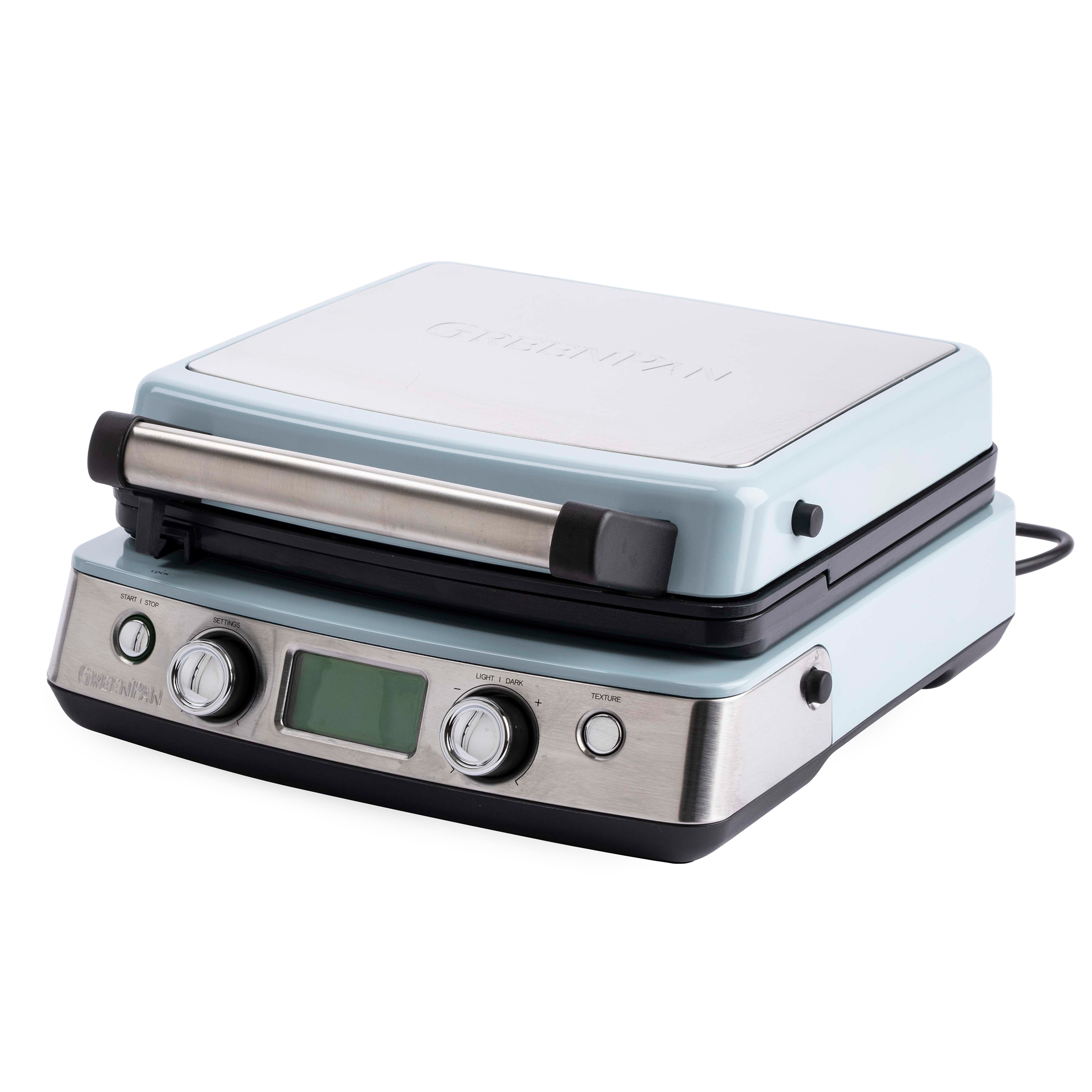 greenpan electricals wafelijzer blauw